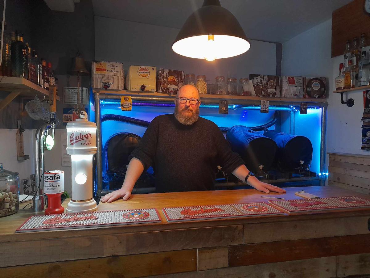 Rob Sanderson, brewer and owner at Botley Brewery
