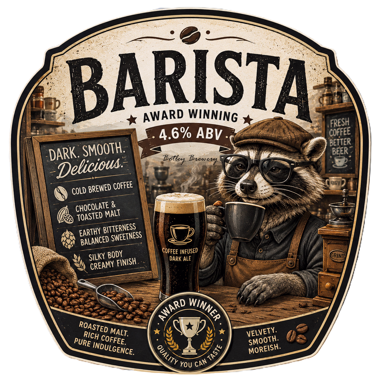 Barista pump clip