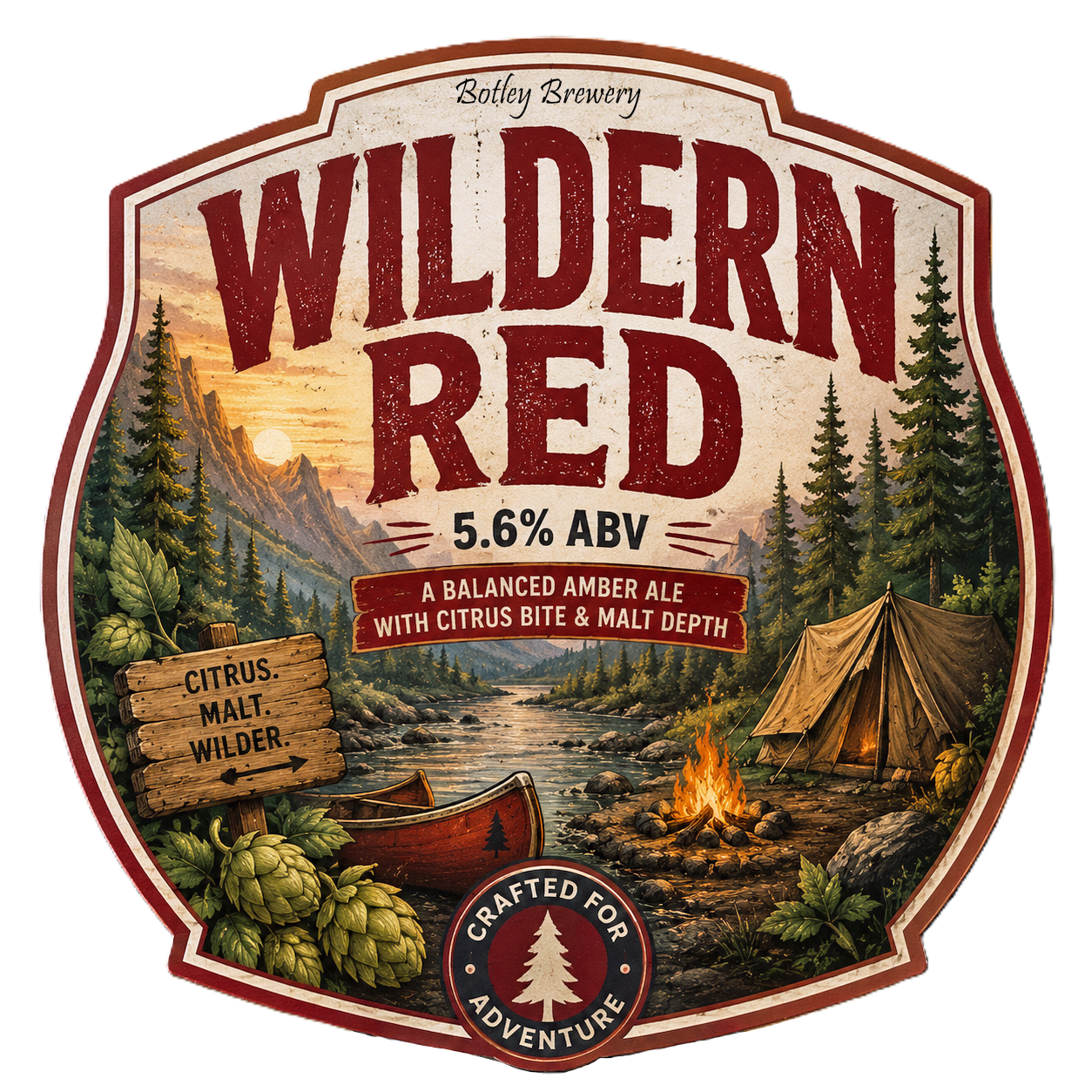 Wildern Red pump clip